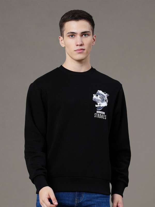 Black graphic sweatshirt 2025