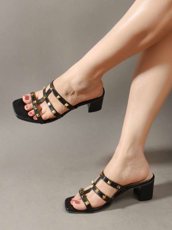 Two inch heels sandals on sale