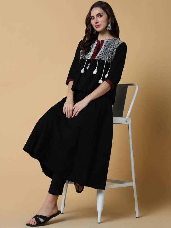 Party wear kurtis online myntra outlet