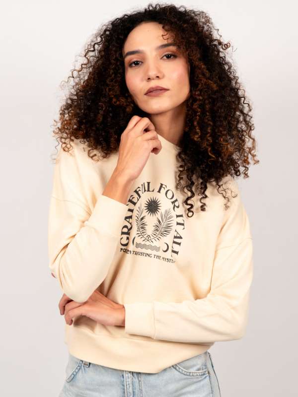 Lifestyle Women Sweatshirts Buy Lifestyle Women Sweatshirts online in India