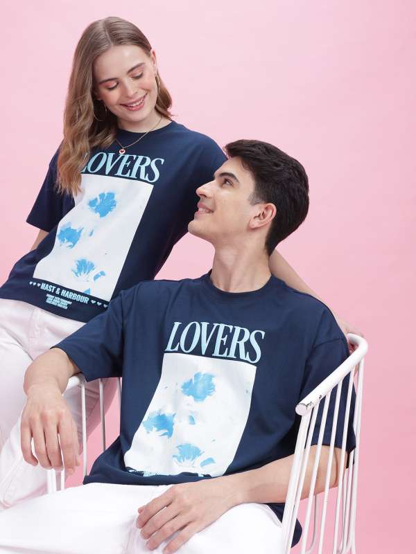 Myntra couple t shirt sale