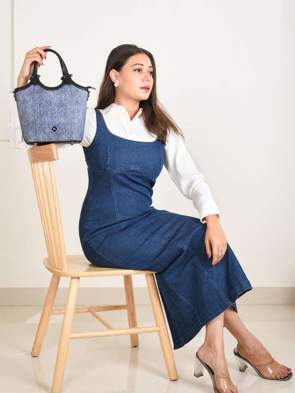 Jeans cloth handbags online deals