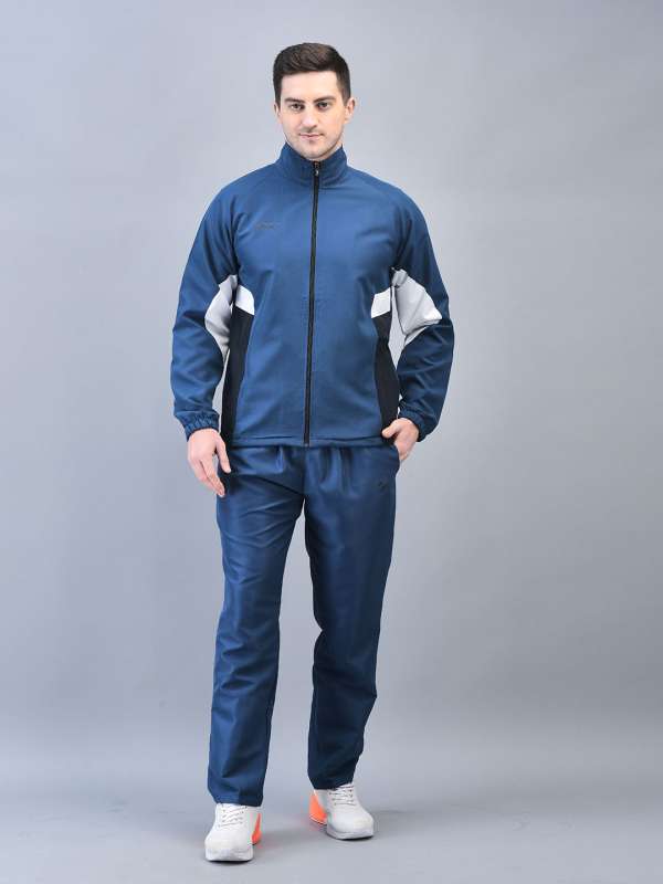 Blue Navy Men Tracksuits Shiv Narayana Buy Blue Navy Men Tracksuits Shiv Narayana online in India