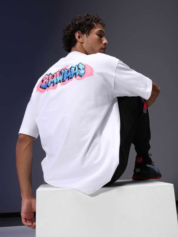 Puma longline t shirt deals