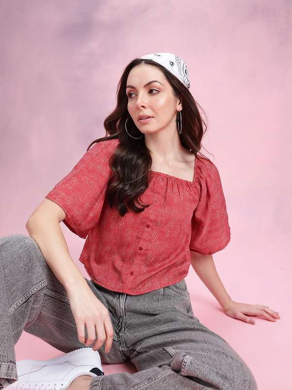 fancy tops online myntra