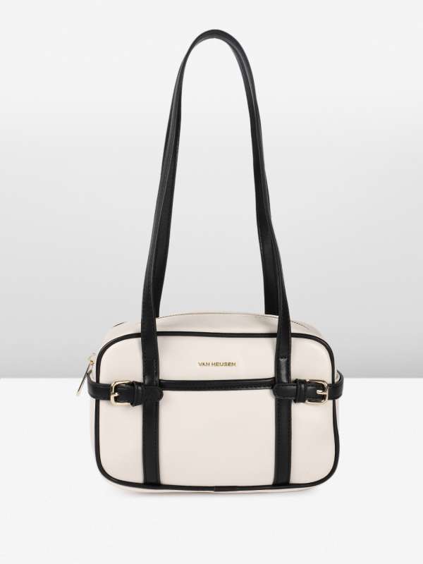 Black White Striped Handbags Buy Black White Striped Handbags online in India