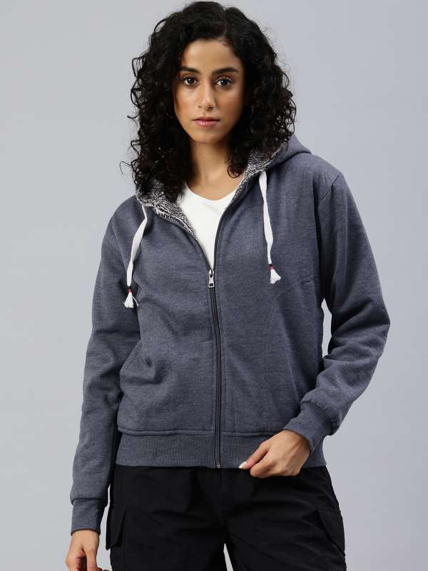 Myntra hoodies for ladies cheap