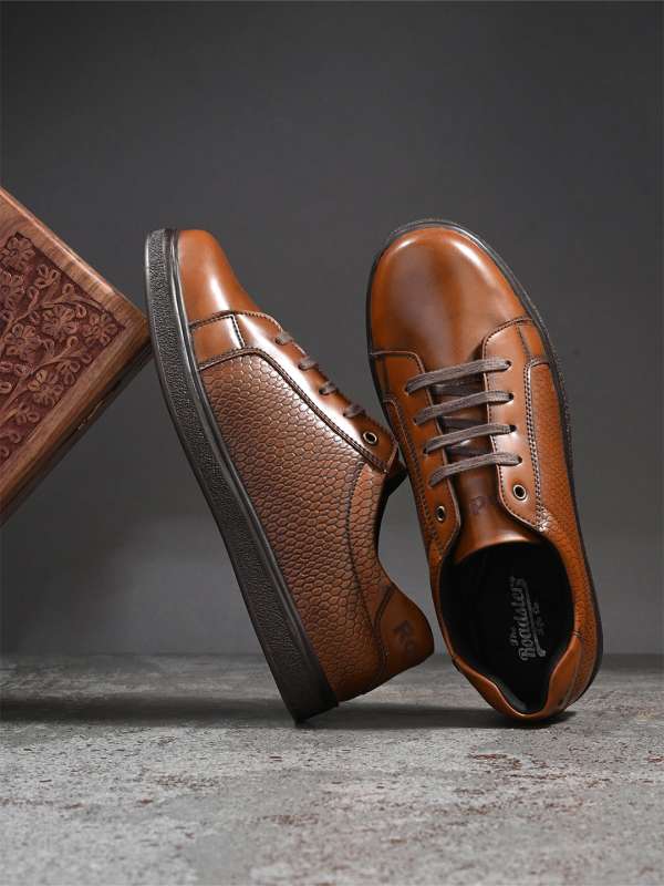 Tan colour sneakers store