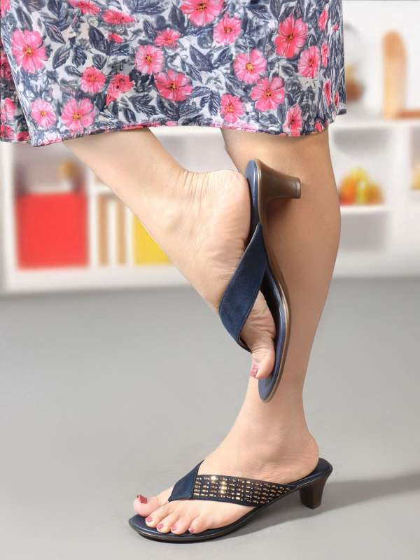 Navy Blue Heels Buy Navy Blue Heels online in India