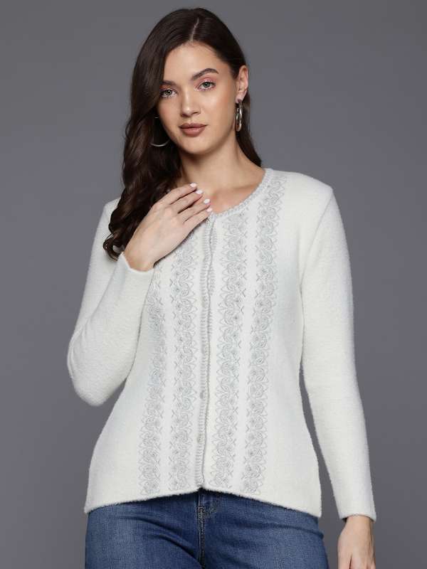 Alia Butt For Jabong Wool Blend White Pompom Sweater 5931778.htm Buy Alia Butt For Jabong Wool Blend White Pompom Sweater 5931778.htm online in India
