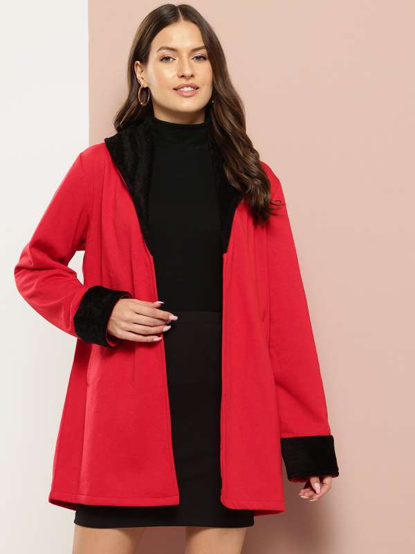 Red Coats Buy Trendy Red Coats Online in India Myntra