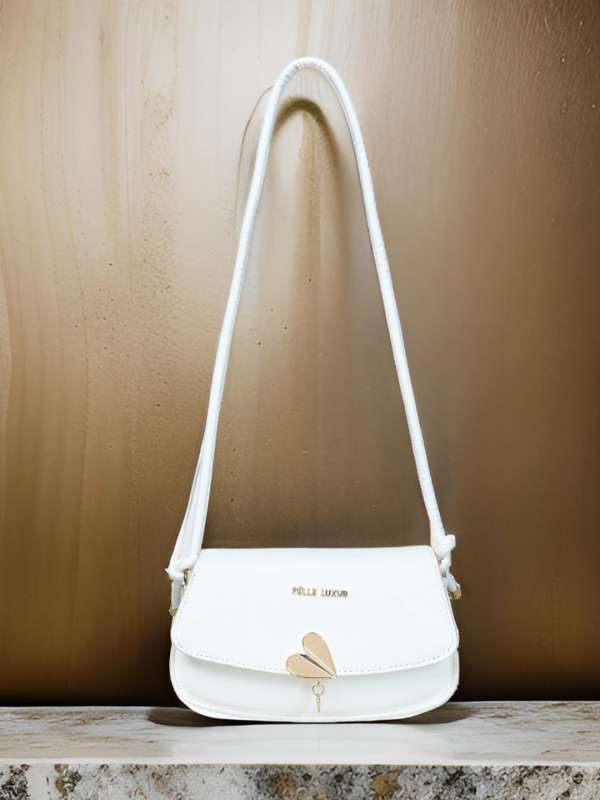 White sling bags online hot sale
