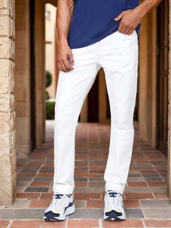 Lee cooper white jeans new arrivals