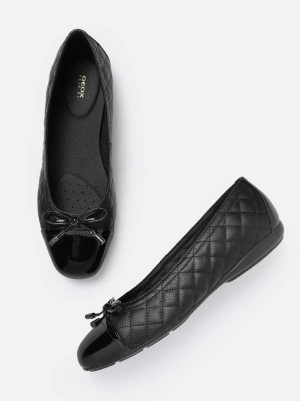 Geox Camey Black Ballerina Shoes Buy Geox Camey Black Ballerina Shoes online in India