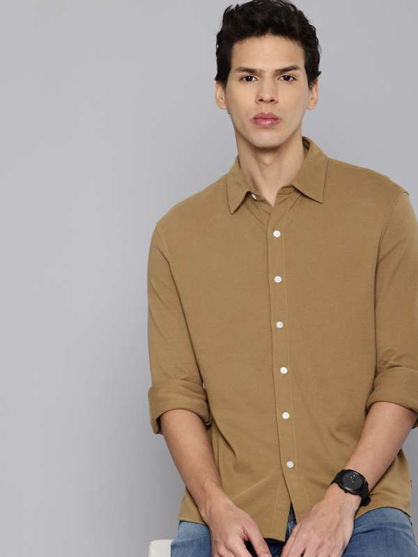 Levis brown shirt deals