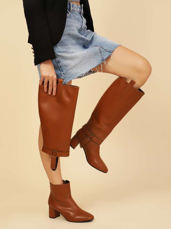High ankle shoes myntra top