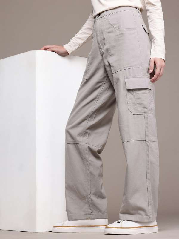 Cotton Trousers Buy Cotton Pant Trouser Online Myntra