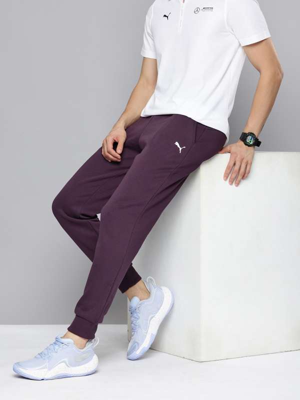 Purple puma joggers outlet