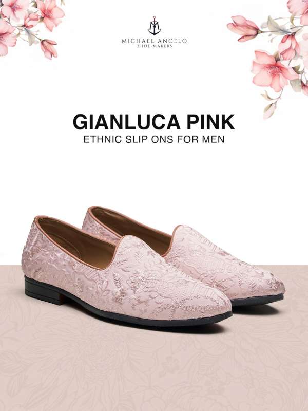 Men Pink Shoes Buy Men Pink Shoes online in India