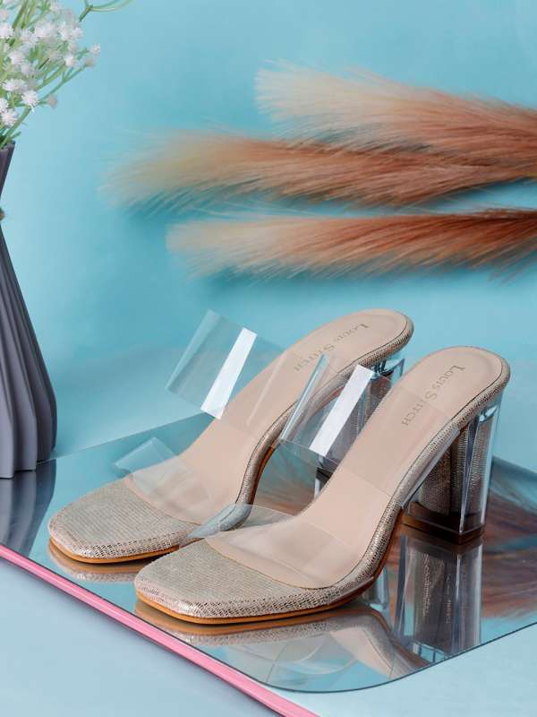 Transparent Heels Get 20 50 Off on Transparent Heels Online Myntra