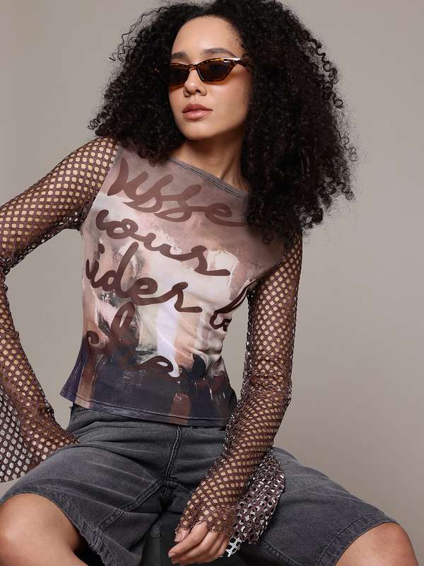 cheap mesh tops