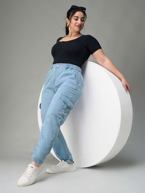 Joggers jeans for womens online cheap