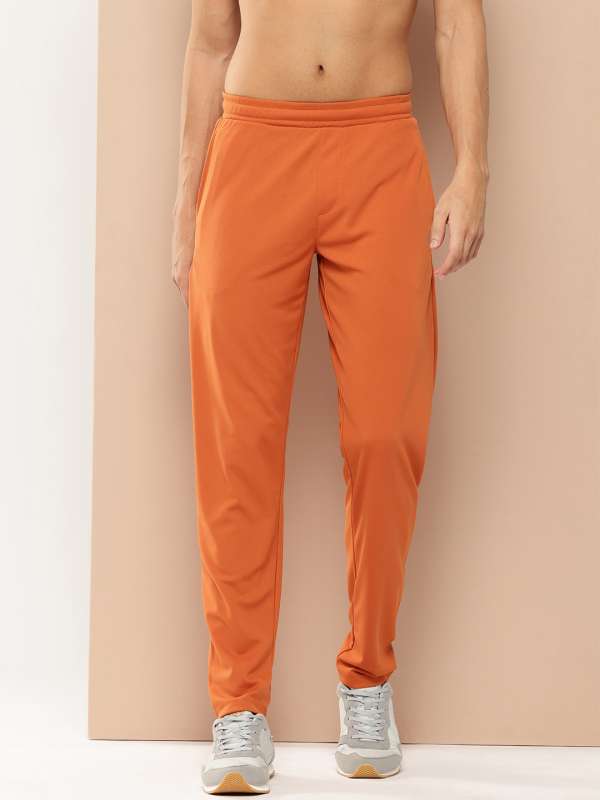 Orange tracksuit bottoms mens clearance