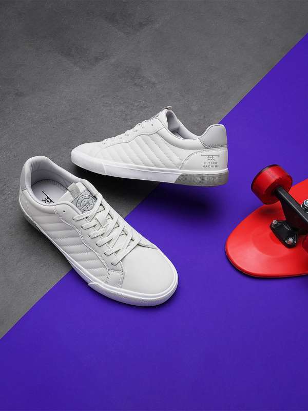 Flying machine white shoes discount