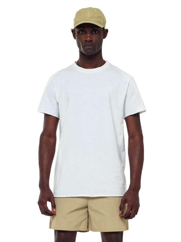 Mens solid white t shirt shop