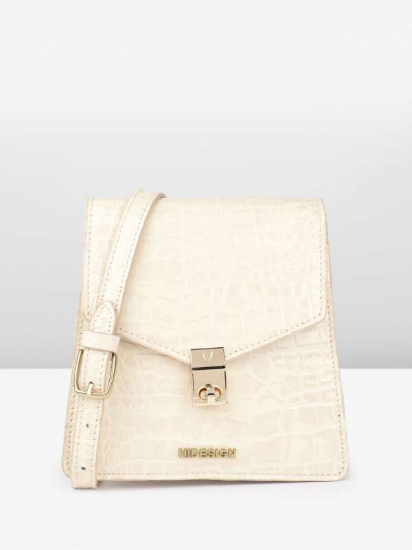 Hidesign white handbag new arrivals