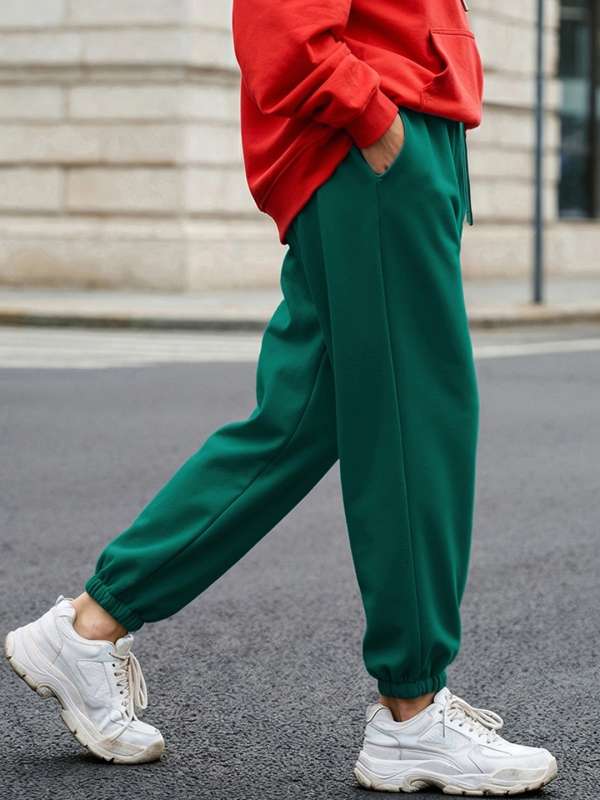 Green Women Track Pants Buy Green Women Track Pants online in India