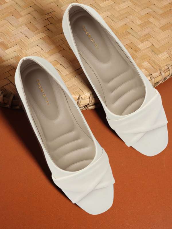 Women White Ballerina Shoes Buy Women White Ballerina Shoes online in India