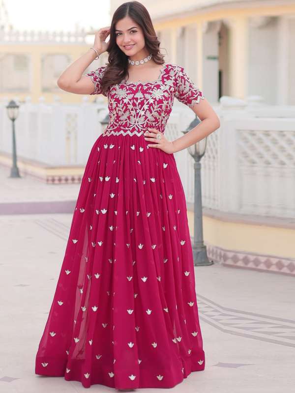 Myntra online shopping gown clearance