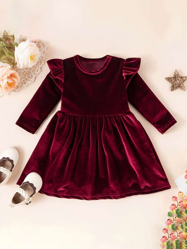 Winter dresses for baby girl discount