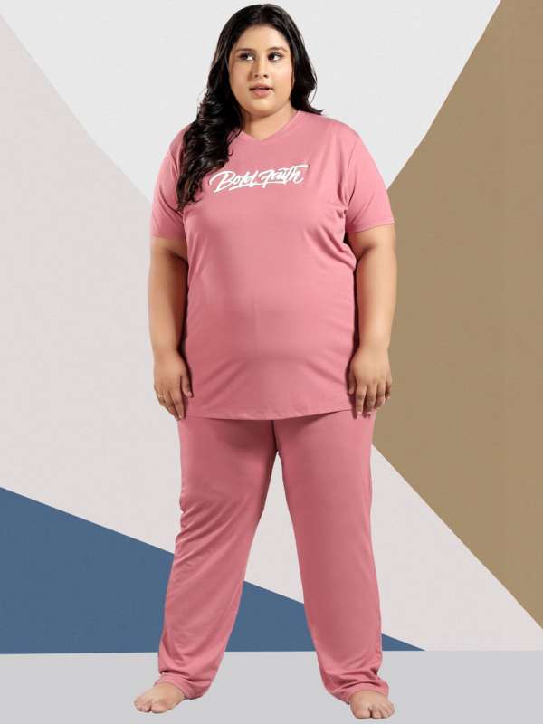 Plus size night suit 2025