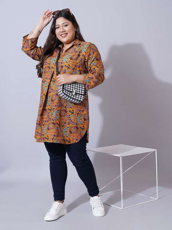Shop Trendy Plus Size Tops for Women in Fashionable Styles and Colors