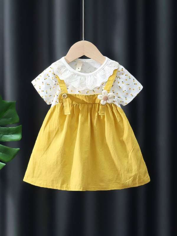 Yellow dress for kids 2025