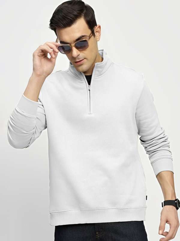 White Collar Sweatshirts Buy White Collar Sweatshirts online in India