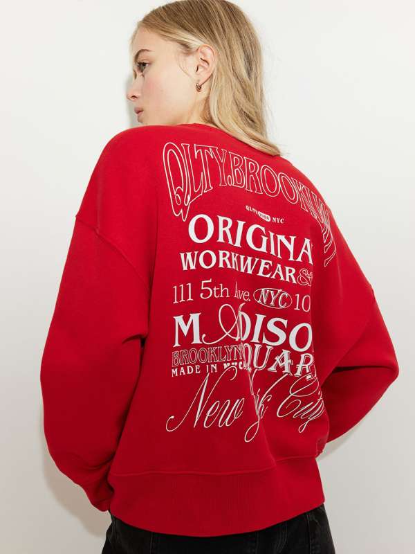 Women Long Sleeve Sweatshirts Buy Women Long Sleeve Sweatshirts online in India