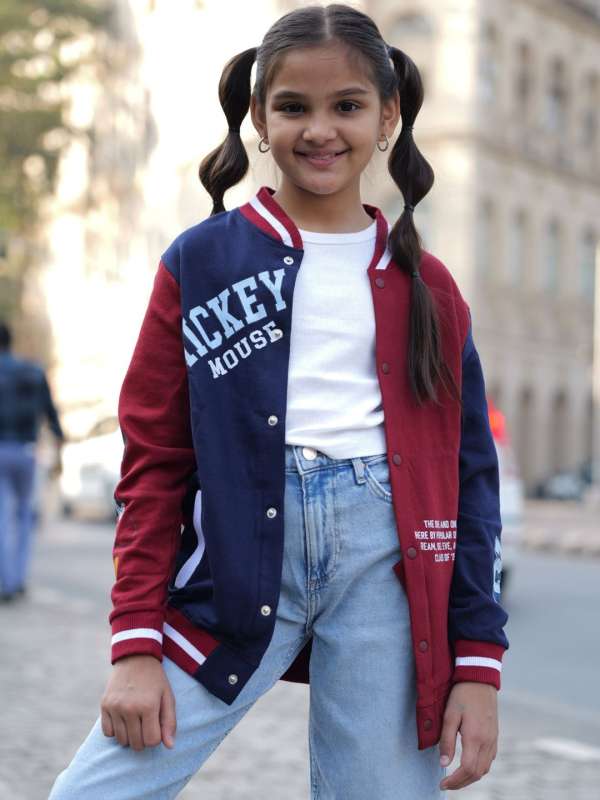 Cotton jackets for girls discount