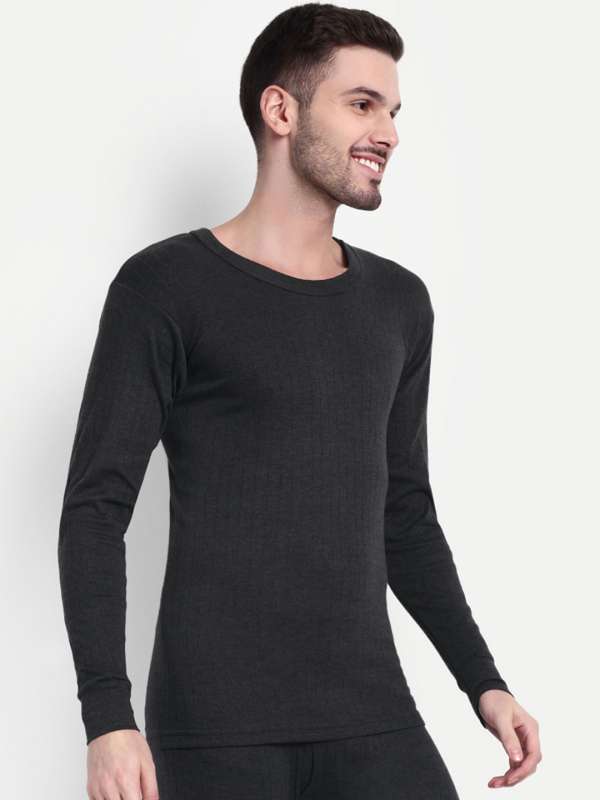 Thermal peplum top outlet