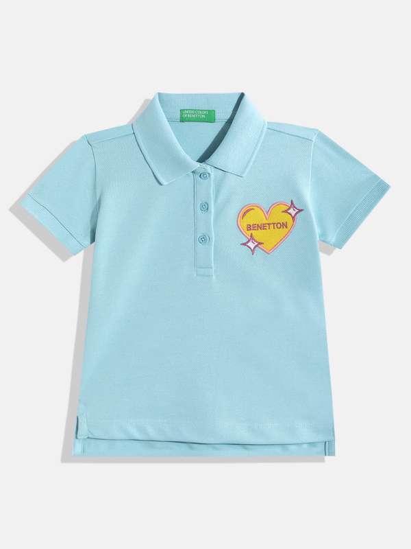 United Colors Of Benetton Baby-Mädchen Langarm T-Shirt - Bio-Baumwolle Mit Stickerei