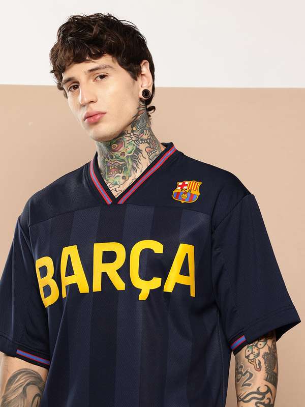 Fc Barcelona Football Jersey Tshirts - Buy Fc Barcelona Football Jersey  Tshirts online in India