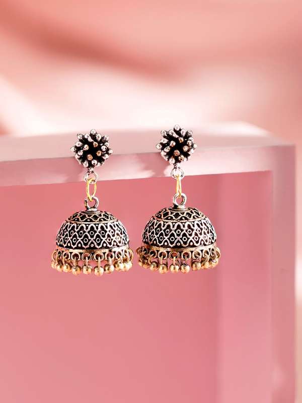 Pure silver jhumkas online top