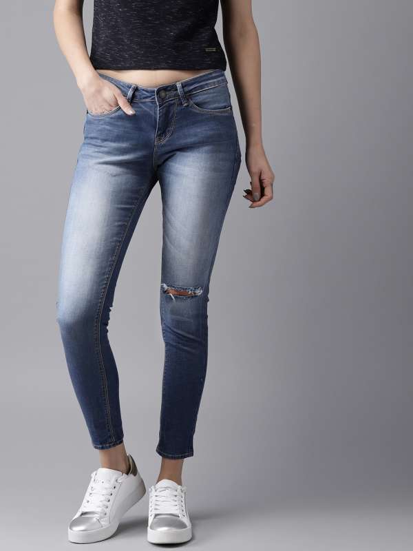 myntra ripped jeans