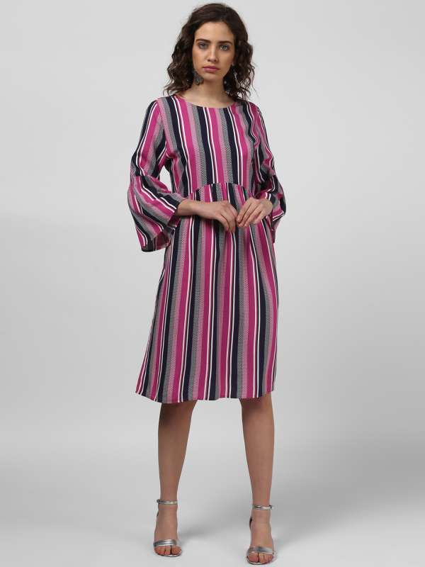 HARPA Women Maxi Purple Dress - Buy HARPA Women Maxi Purple Dress Online at  Best Prices in India