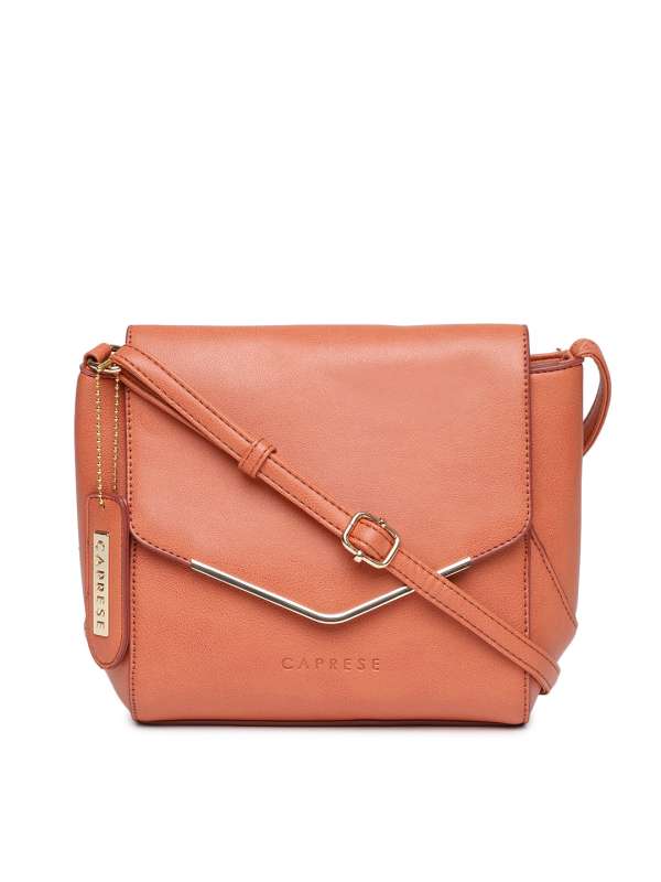 Caprese orange sling bag top