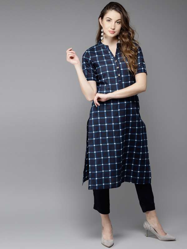 kurtas for ladies myntra