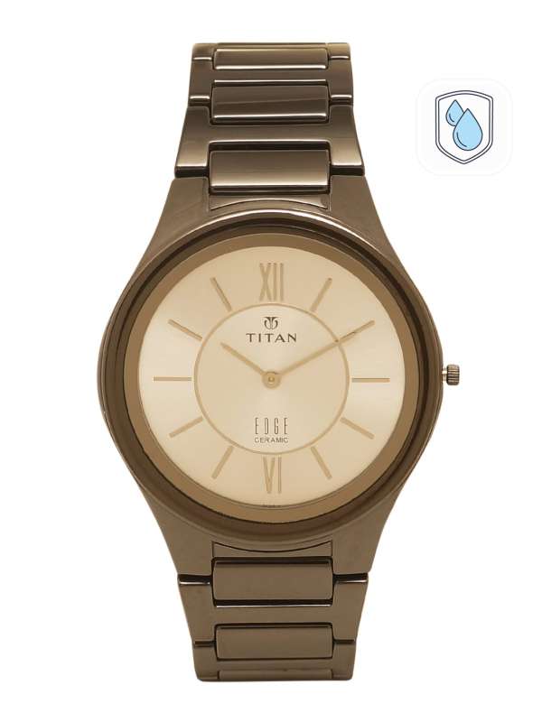 Buy Titan Edge Ceramic Quartz Men Analogue Watch NL1696QC02 Watches for Men 4450653 Myntra