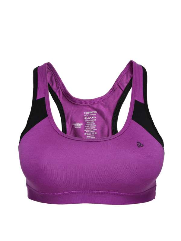 sports padded bra online